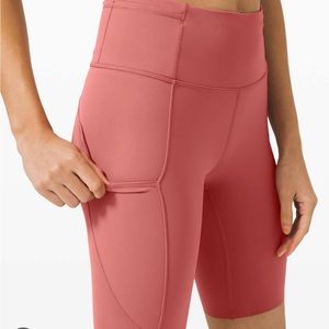 Lululemon NWT Fast and Free Short 10” Cool Cherry Tint CHRT